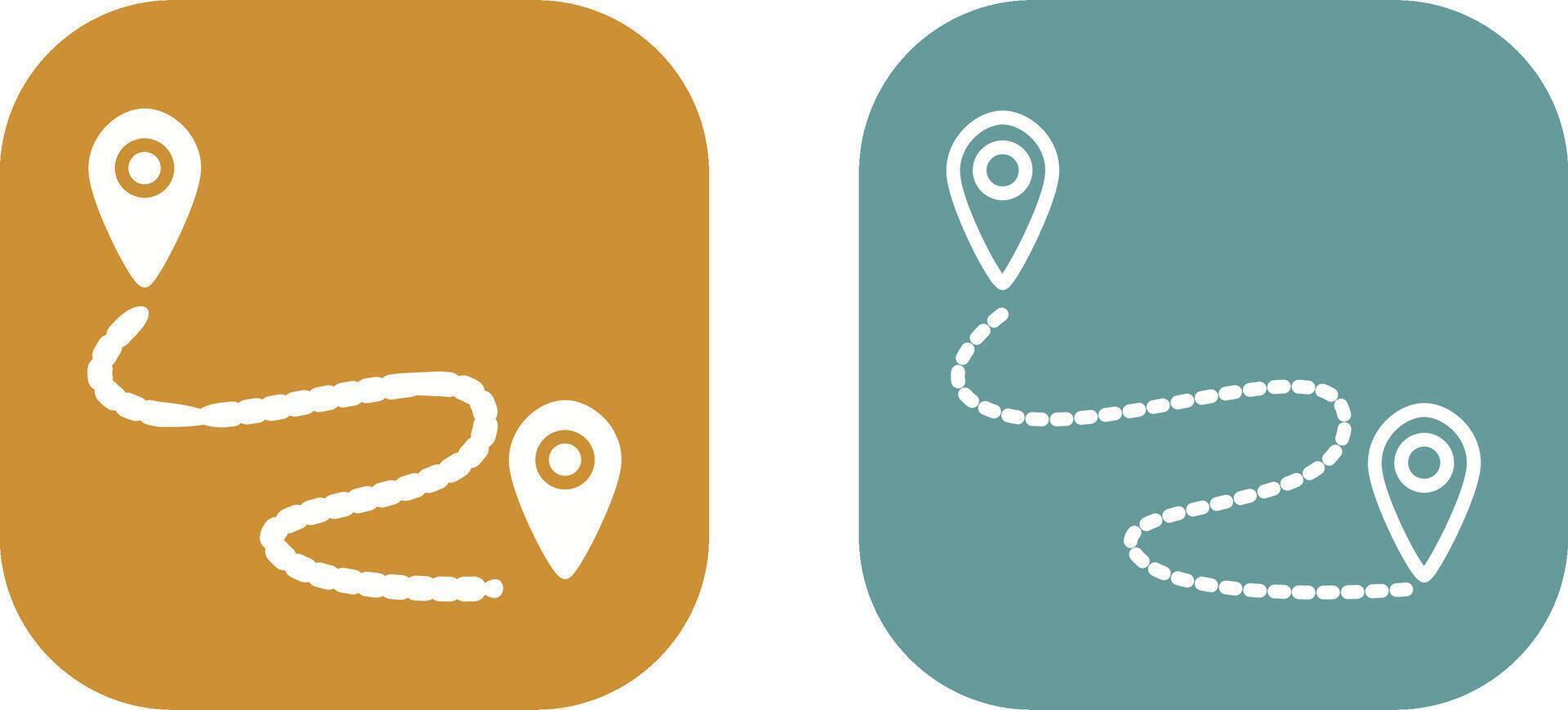 Route II Vector Icon