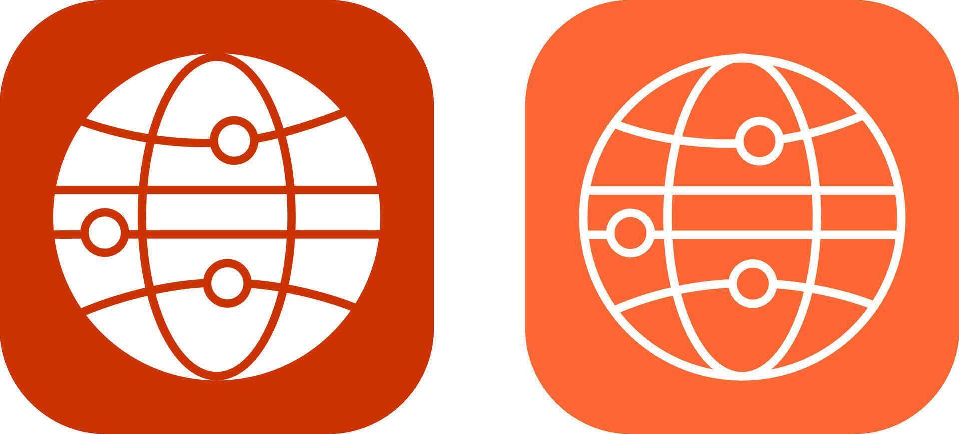 Globe III Vector Icon
