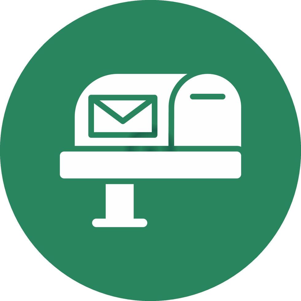 diseño de icono creativo de buzón de correo vector