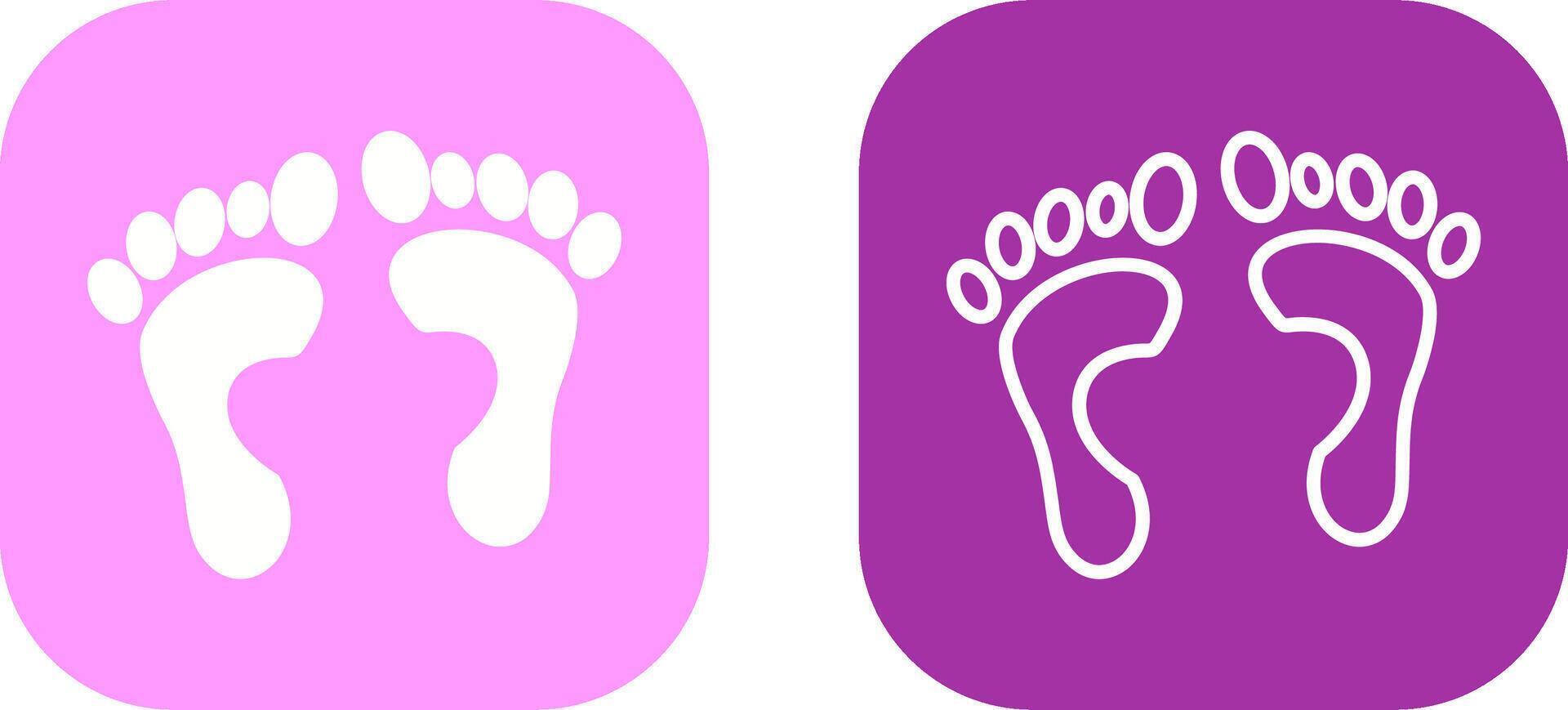 Foot X ray Vector Icon