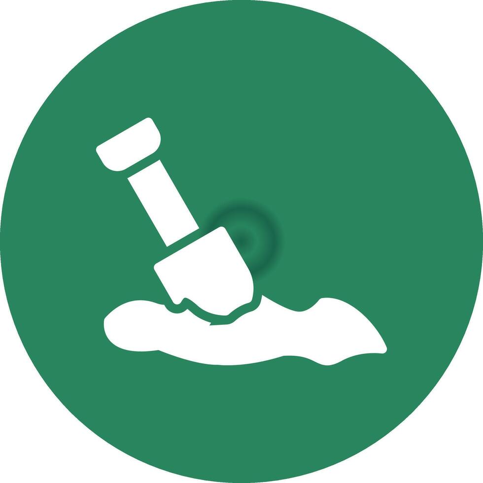 Digging Creative Icon Design vector