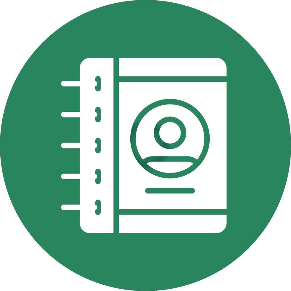 Contact Creative Icon Design vector