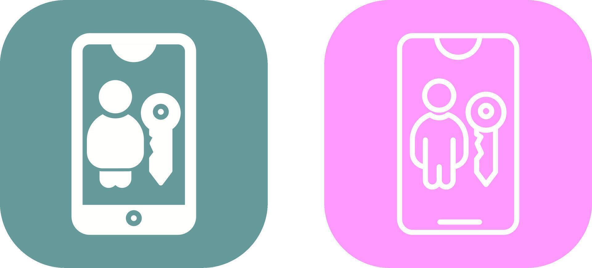 User Authentication Vector Icon