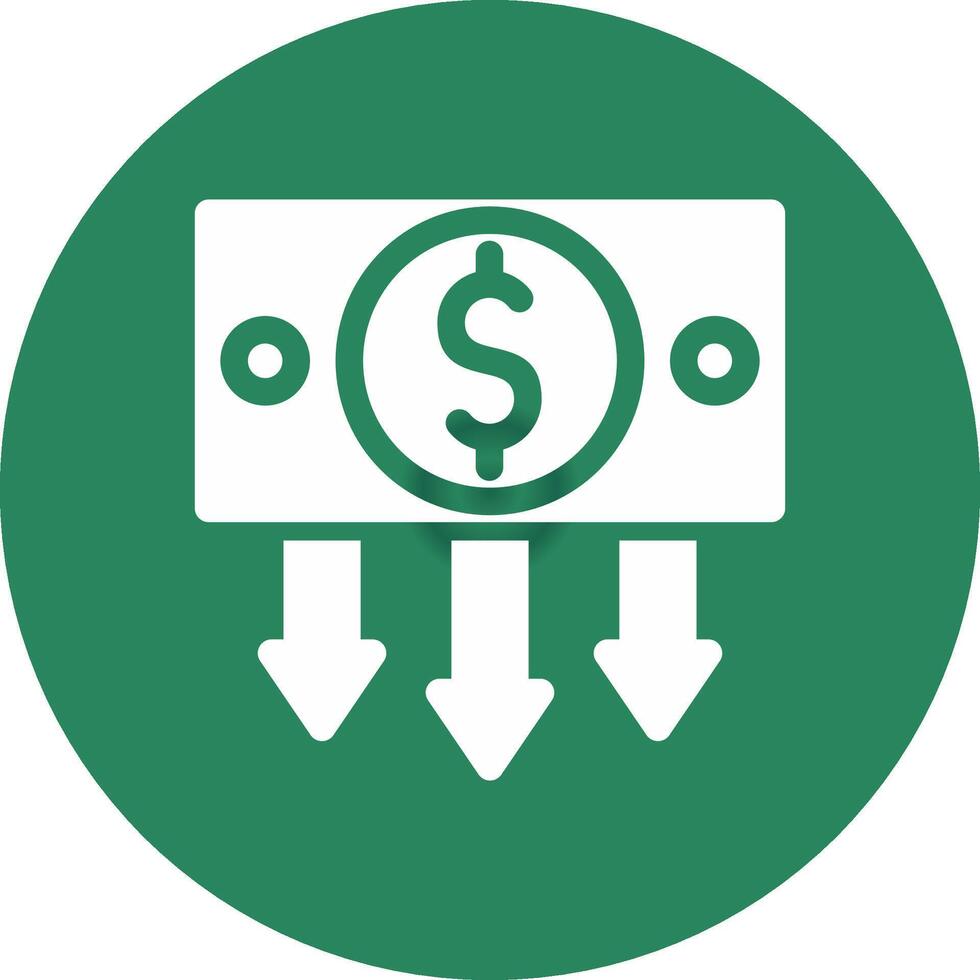 Inflation Creative Icon Design vector
