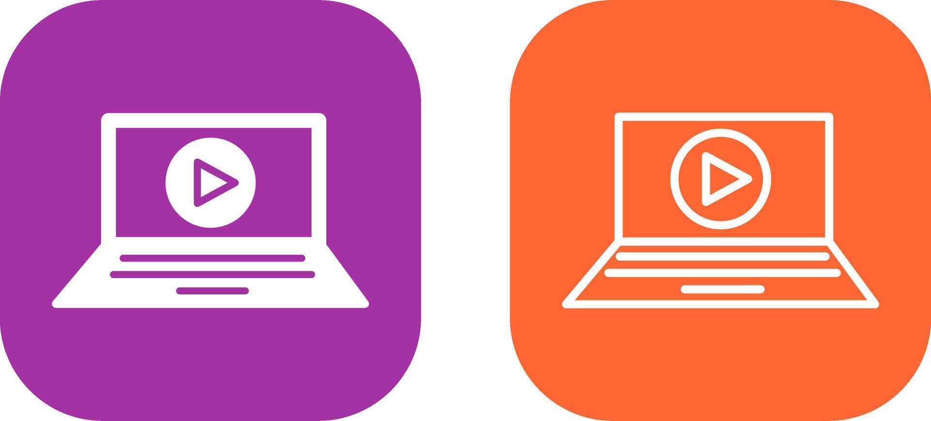 Play Video Vector Icon