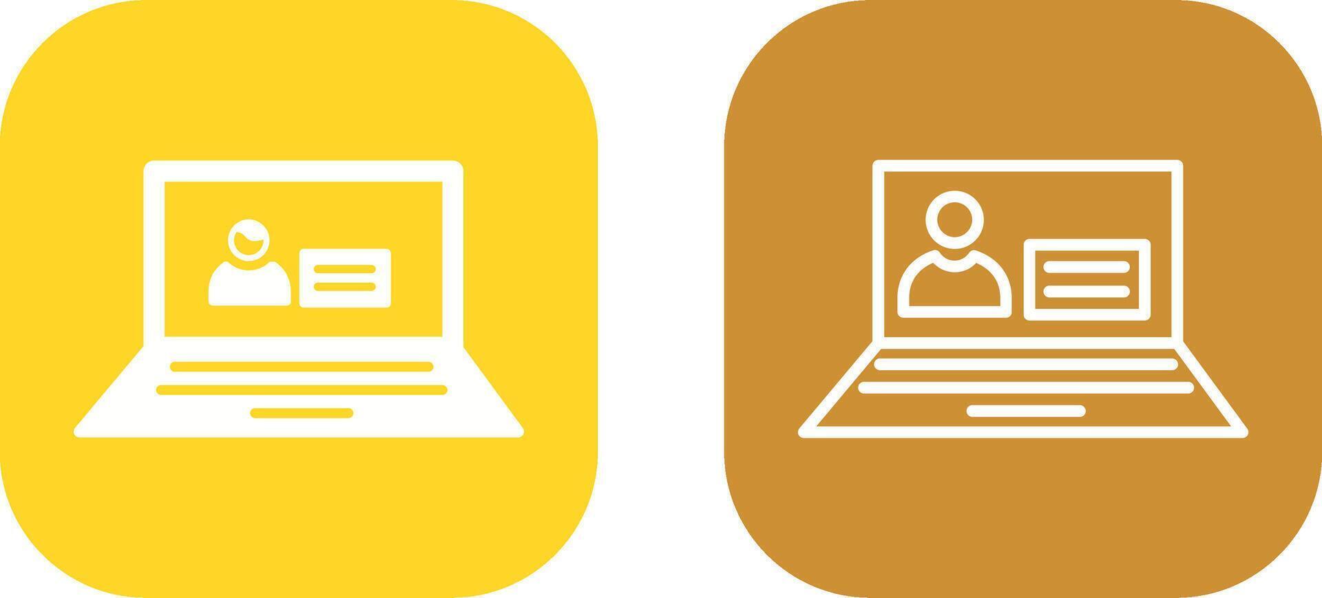 Online Study Vector Icon