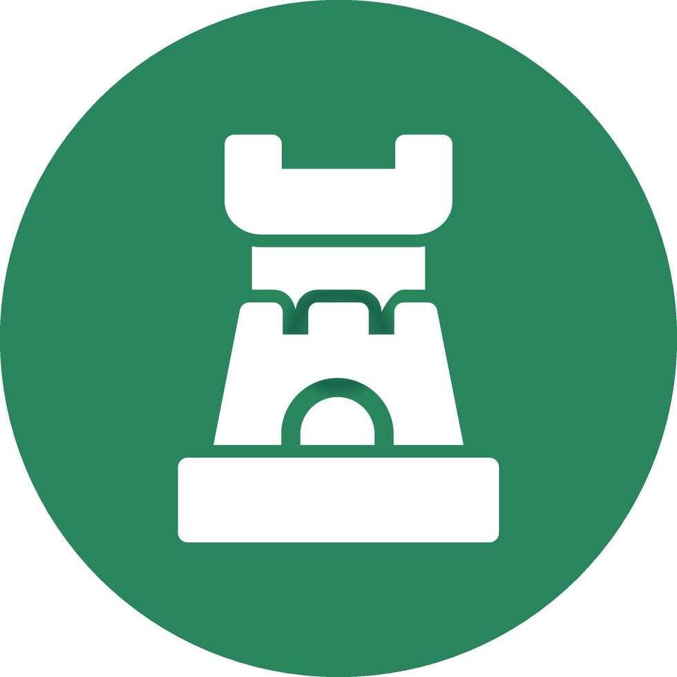 Castle Creative Icon Design vector
