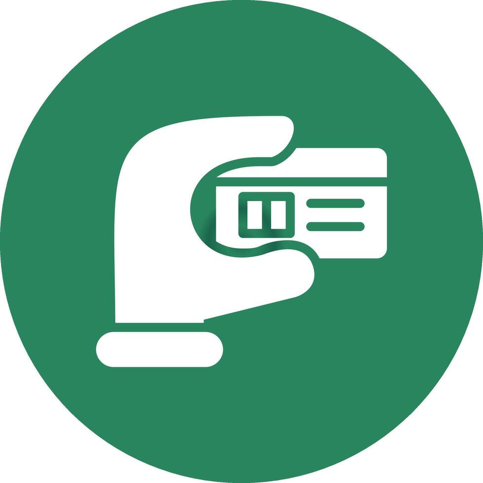 Credit Card Creative Icon Design vector