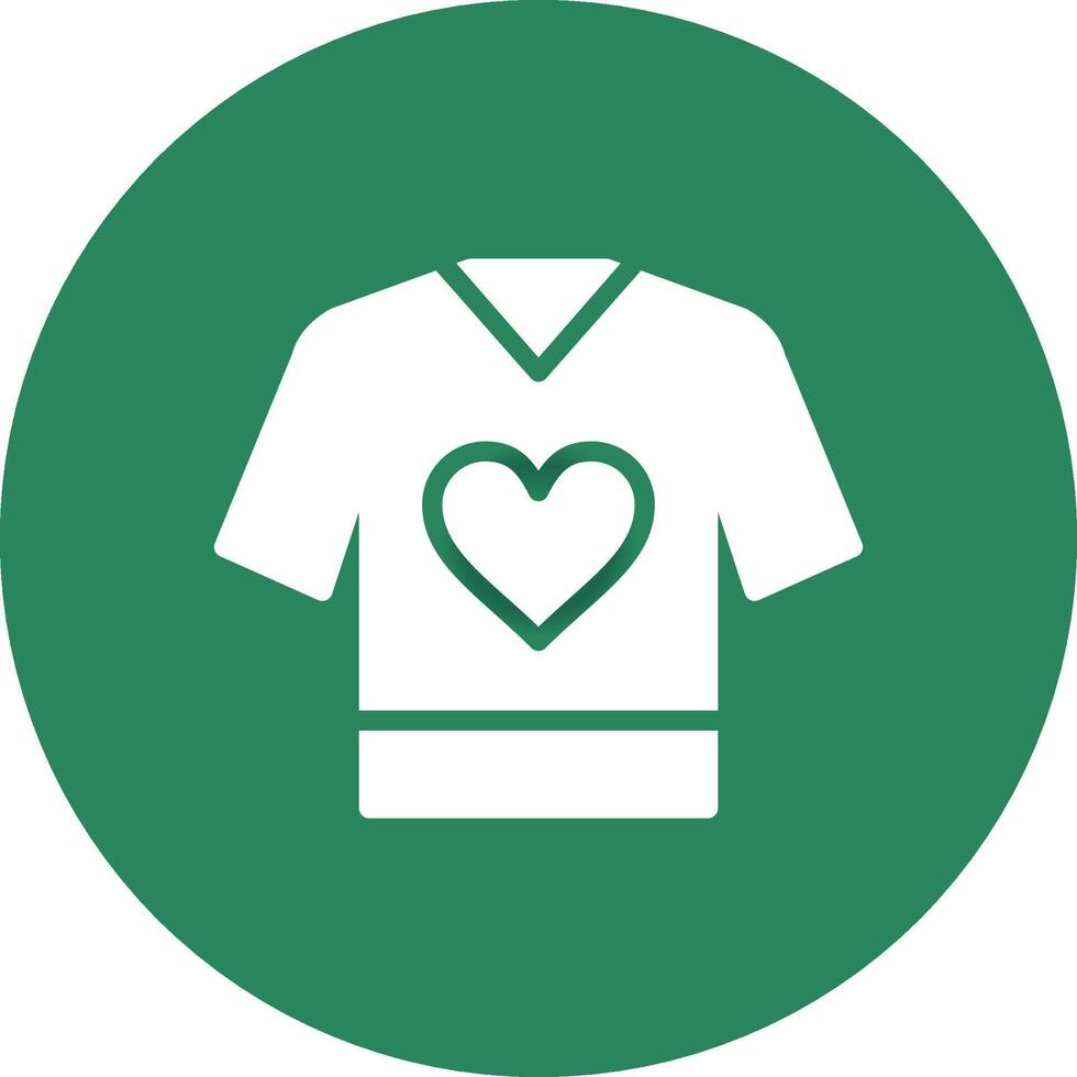 Shirt Creative Icon Design vector