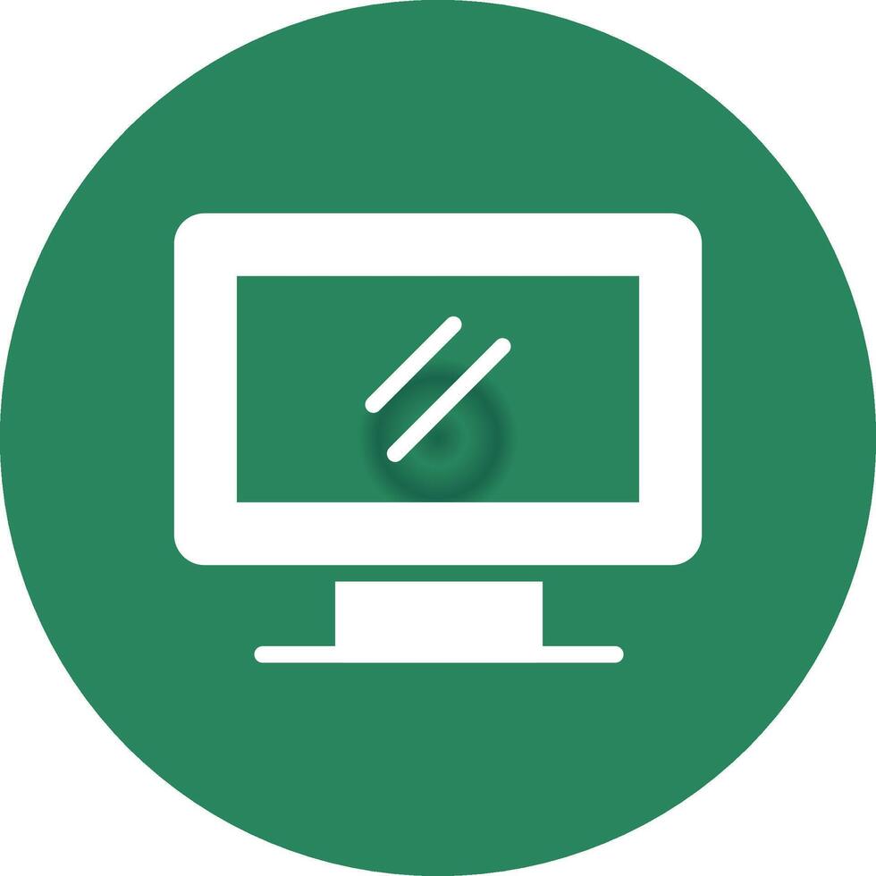 Lcd Creative Icon Design vector
