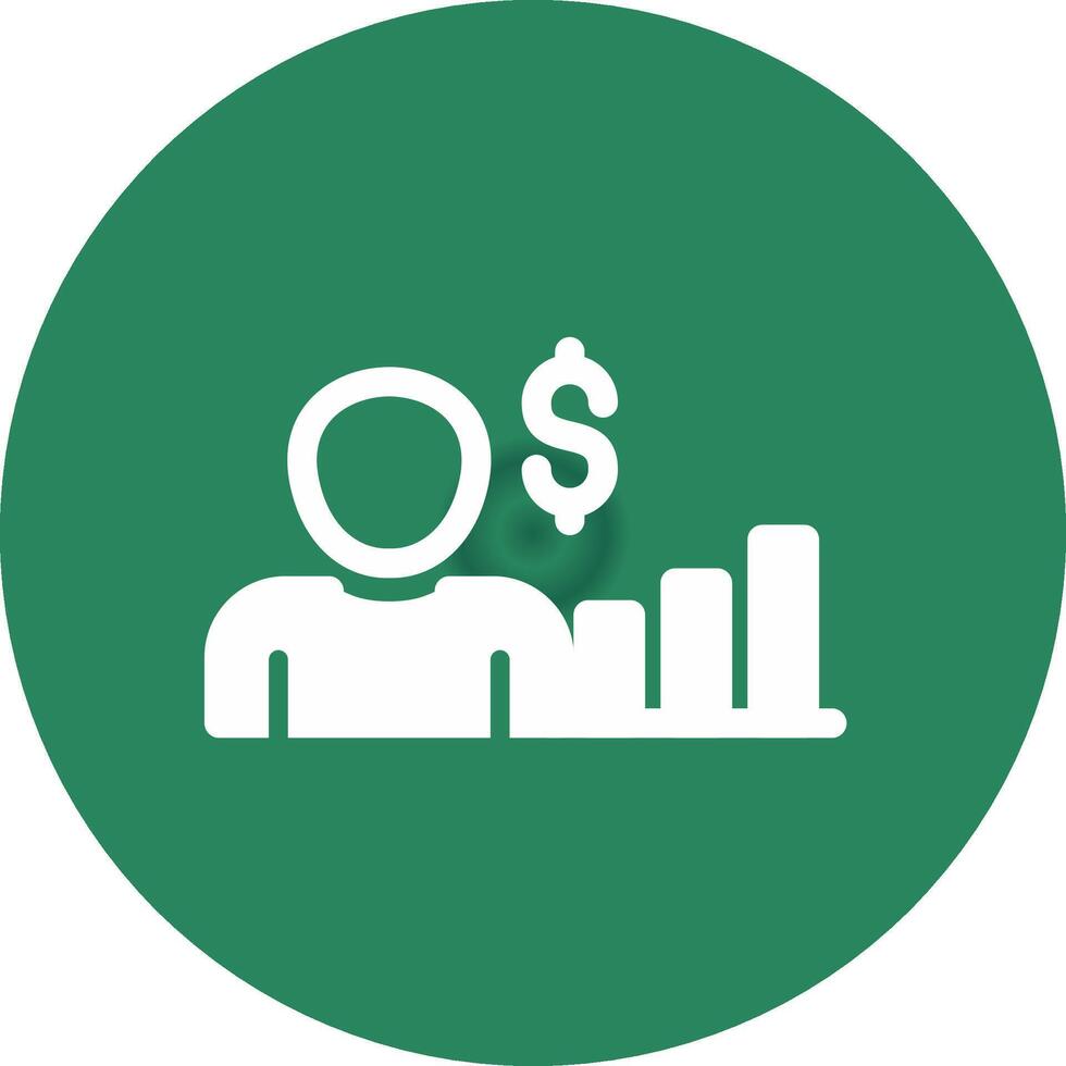 Broker Creative Icon Design vector
