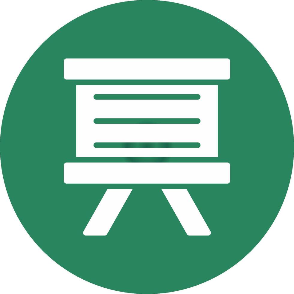 White Board Creative Icon Design vector