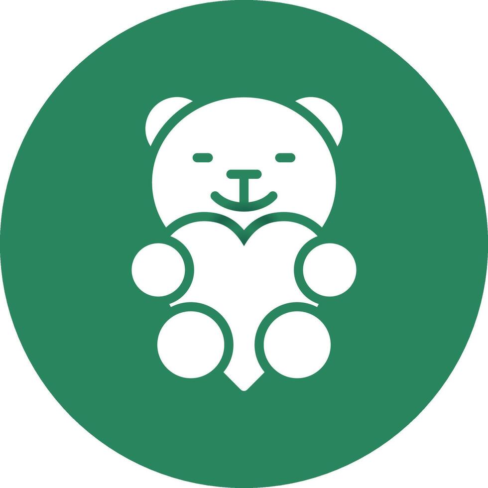 diseño de icono creativo de oso vector