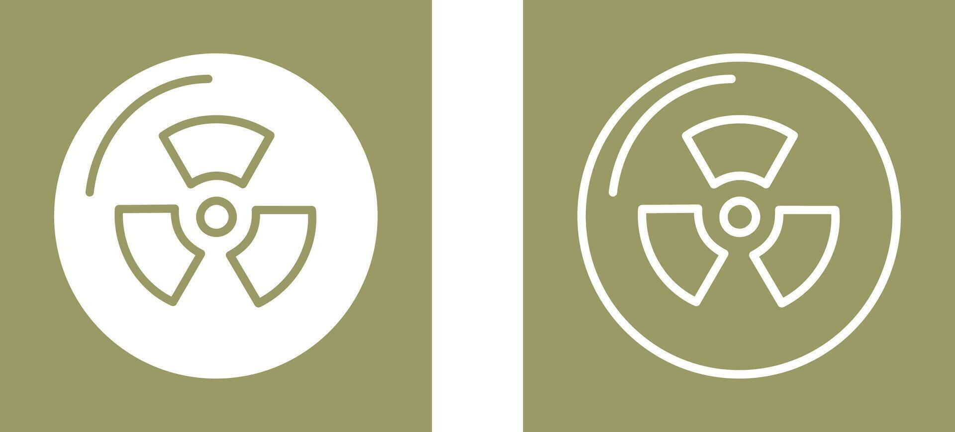 Radiation Vector Icon