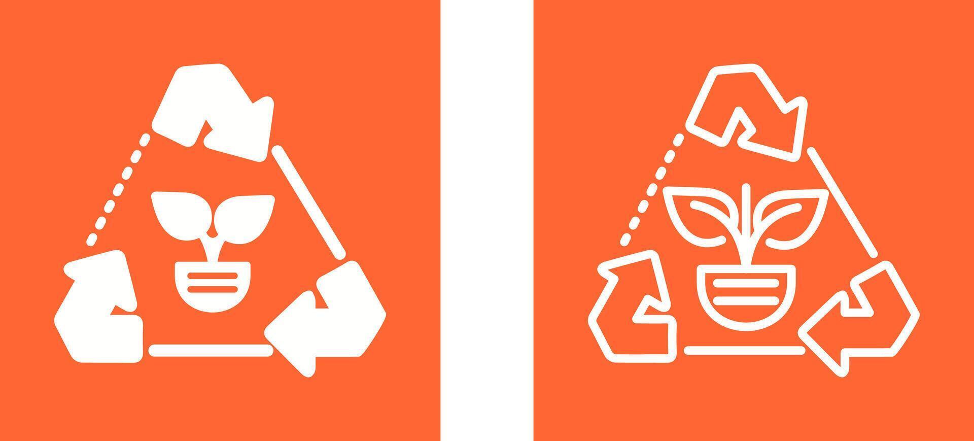 Recycle Arrows Vector Icon