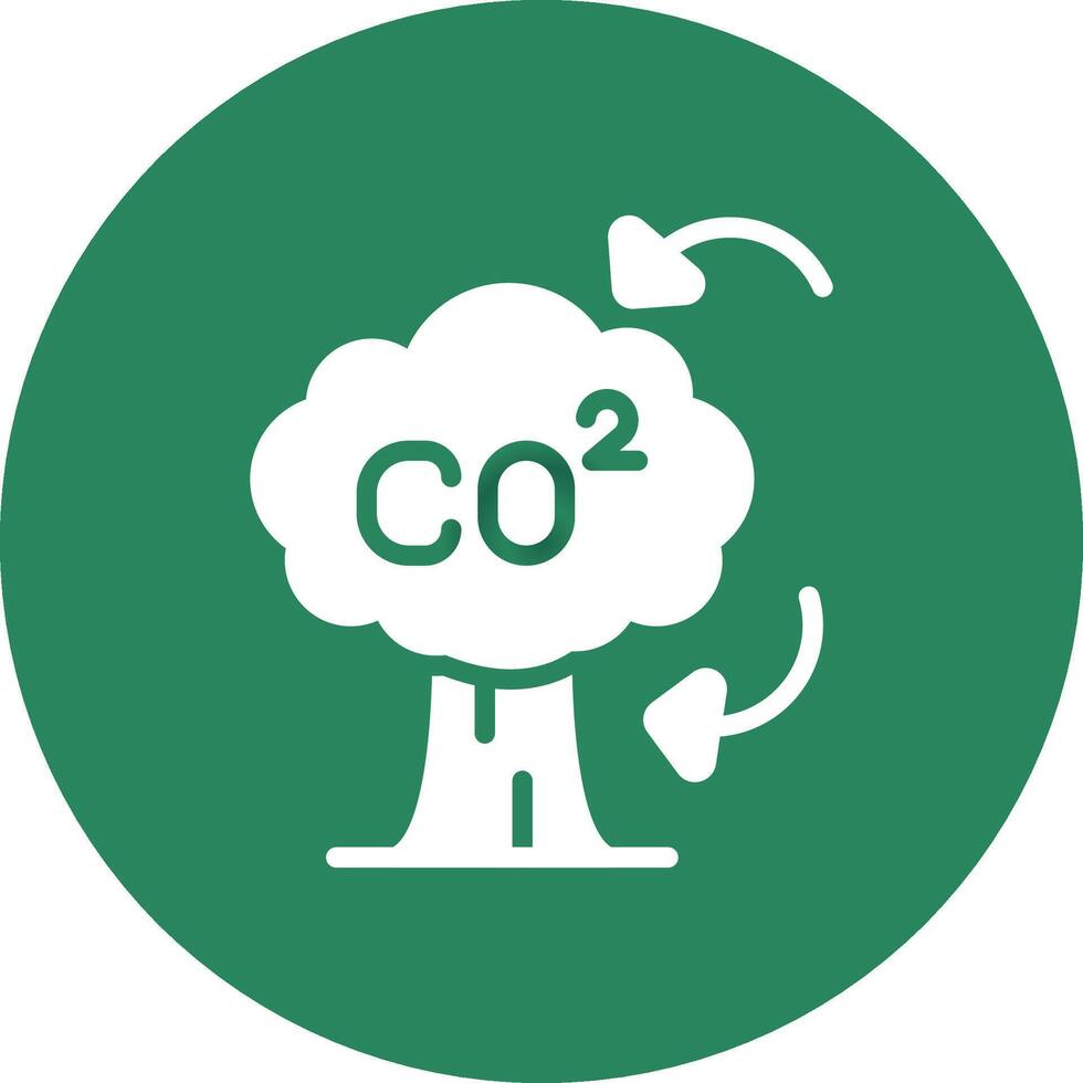 CO2 Creative Icon Design vector