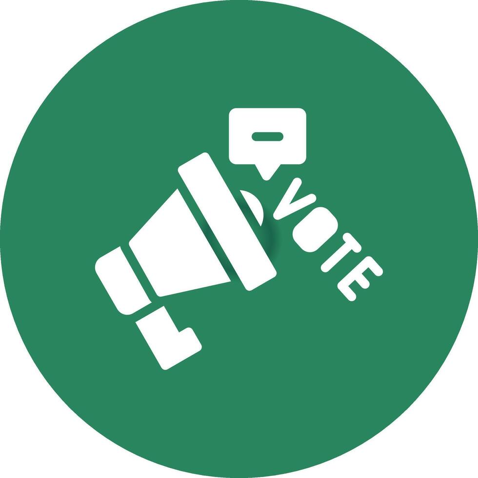 Campaign Creative Icon Design vector