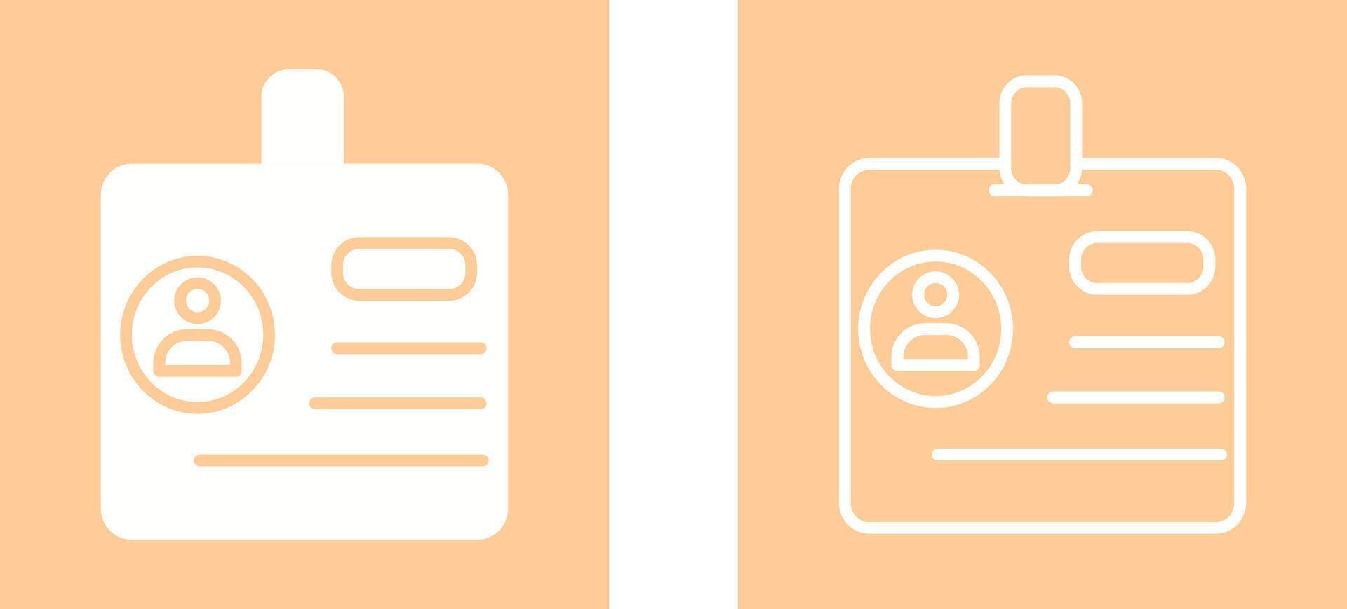Identification Vector Icon