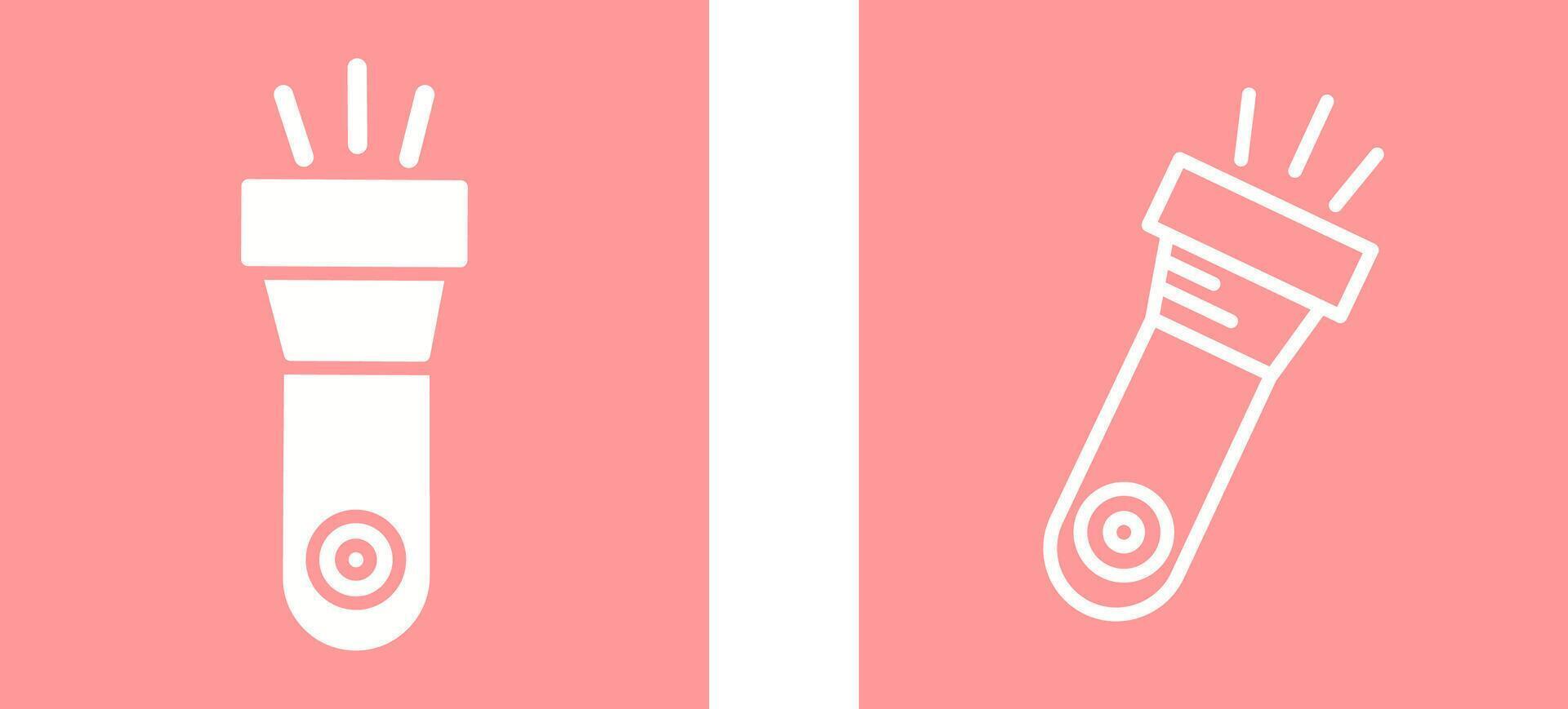 Flashlight Vector Icon