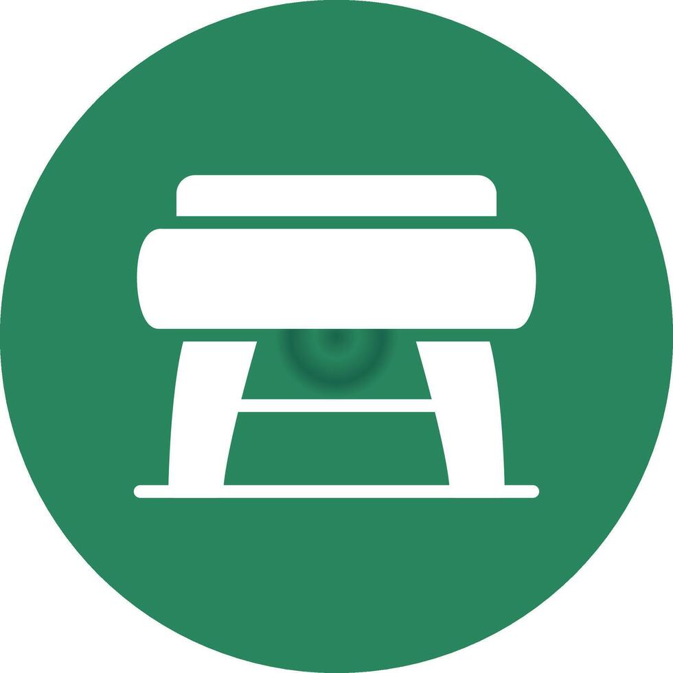 Bench Creative Icon Design vector