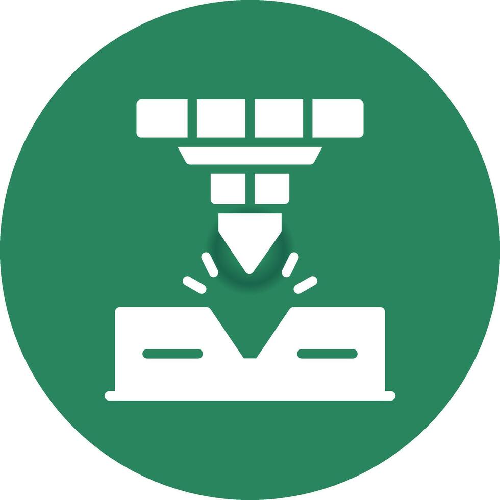Bending Creative Icon Design vector