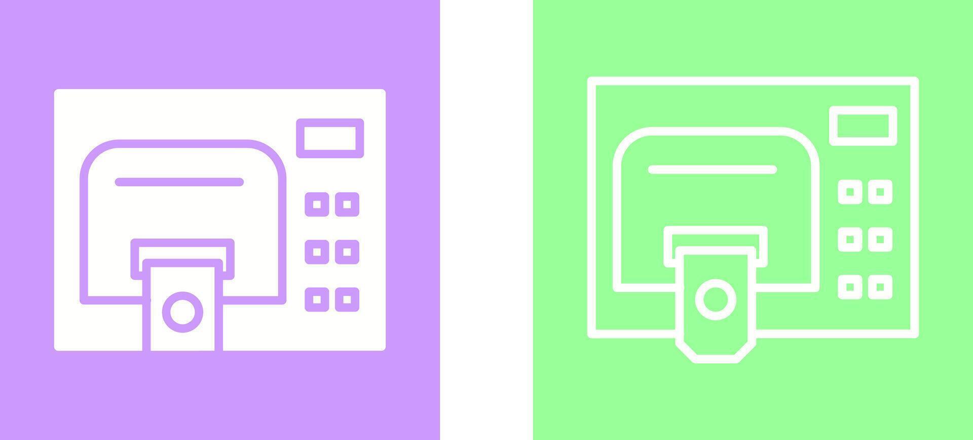 ATM Service Vector Icon