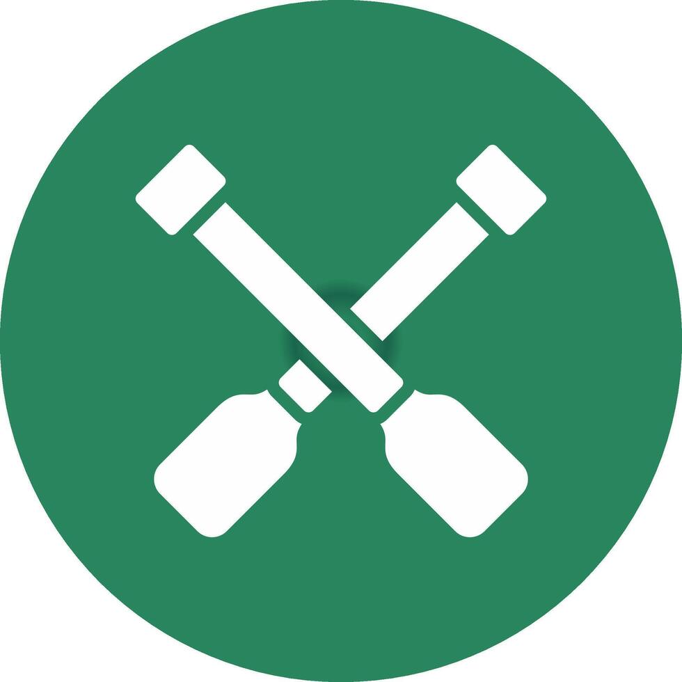 Rowing Creative Icon Design vector