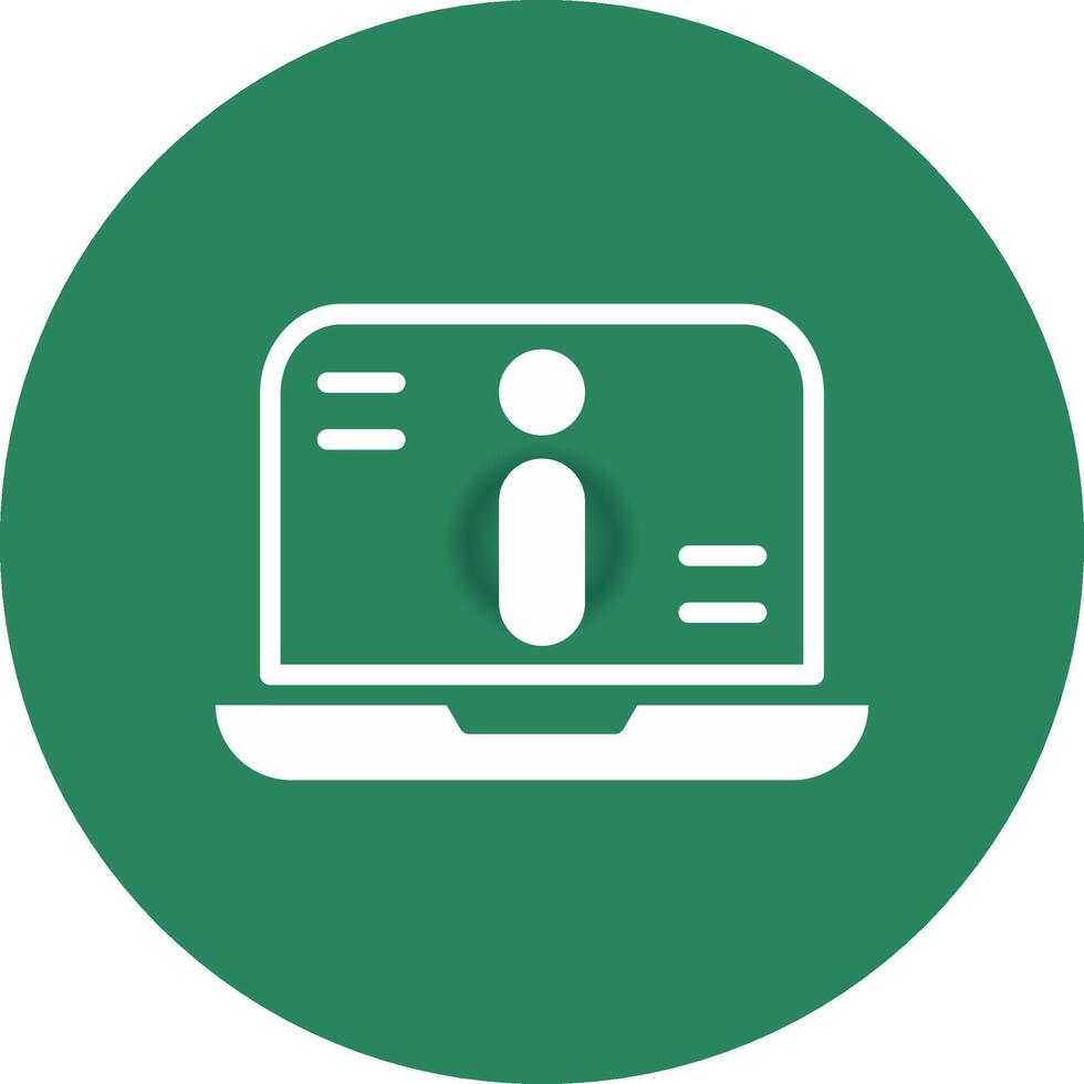 Laptop Creative Icon Design vector