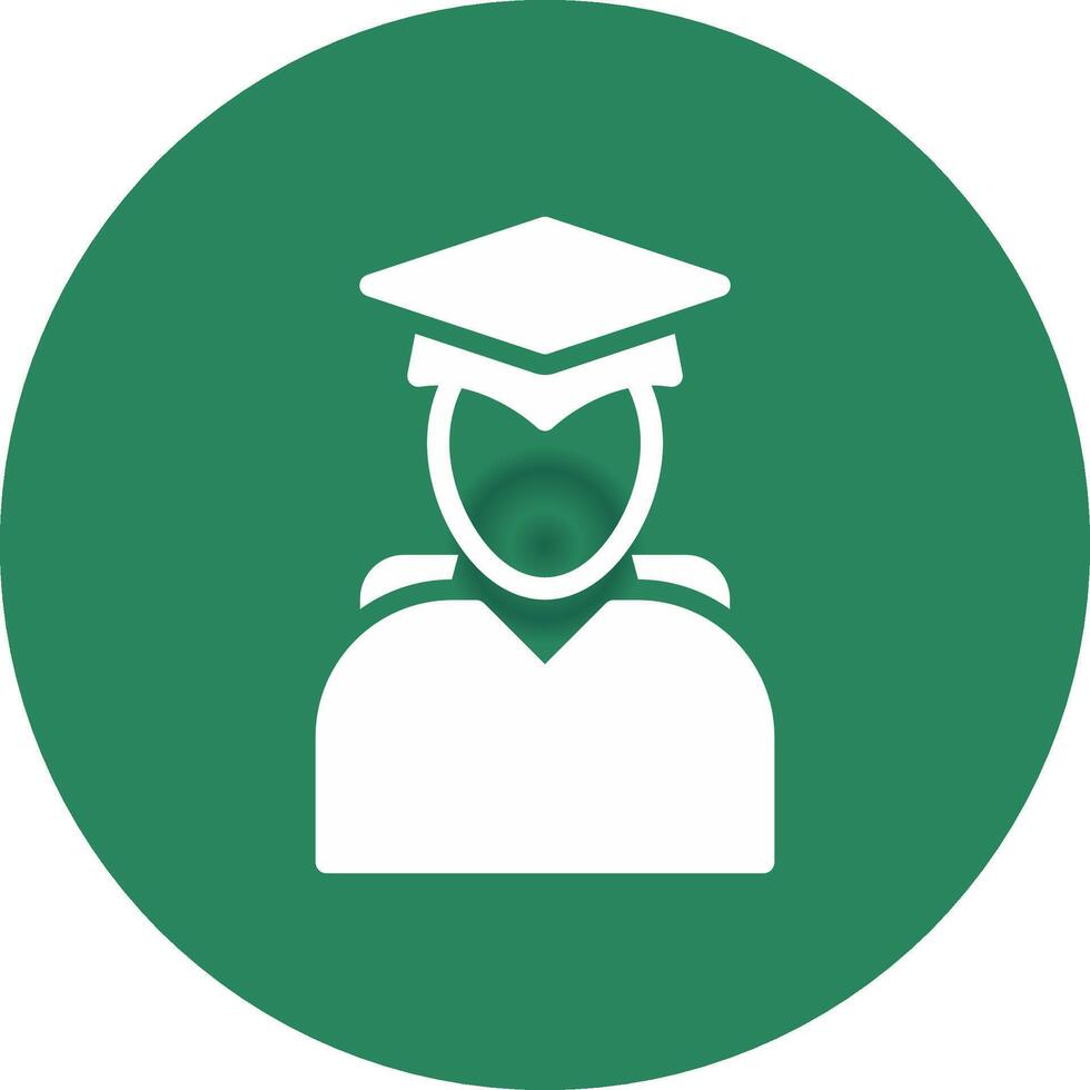 Student Creative Icon Design vector