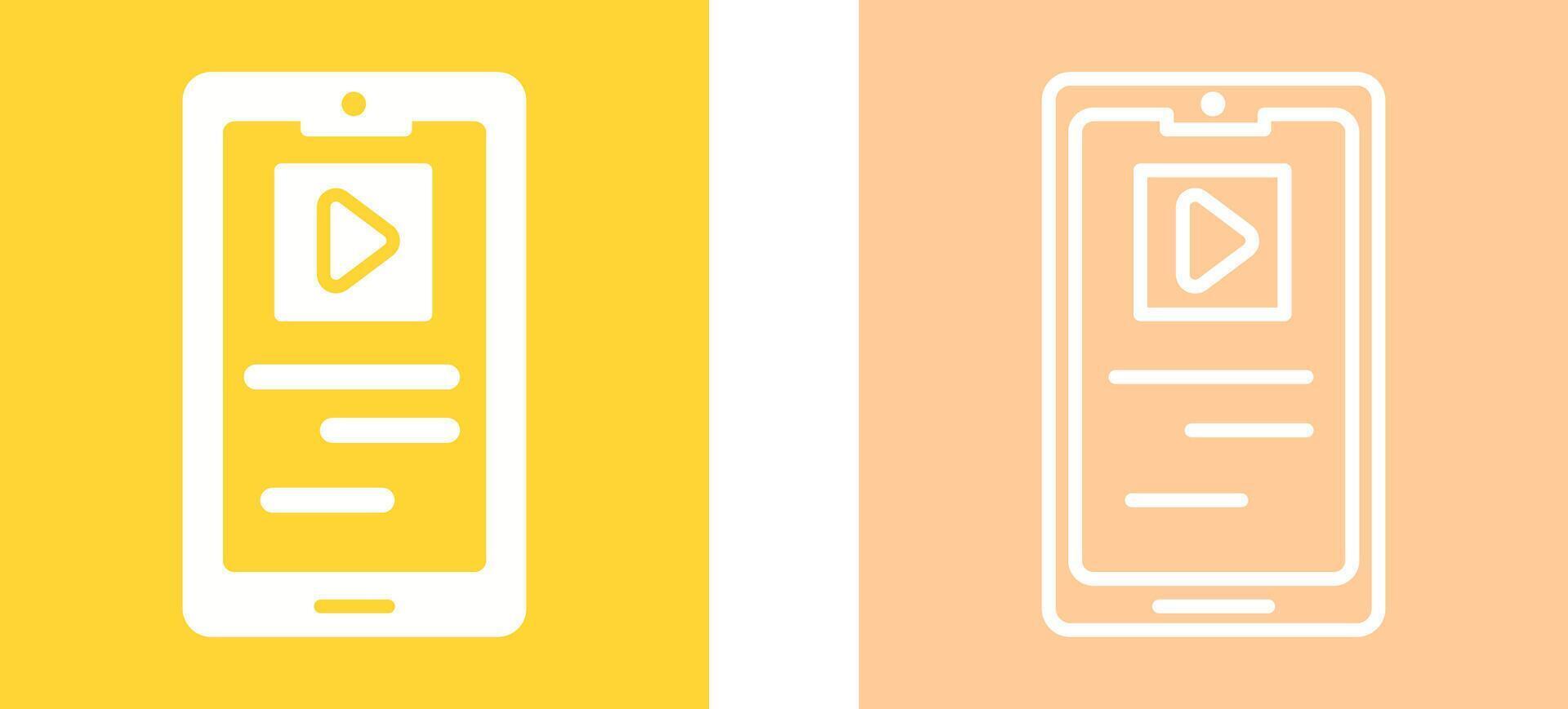 Mobile Applications Vector Icon