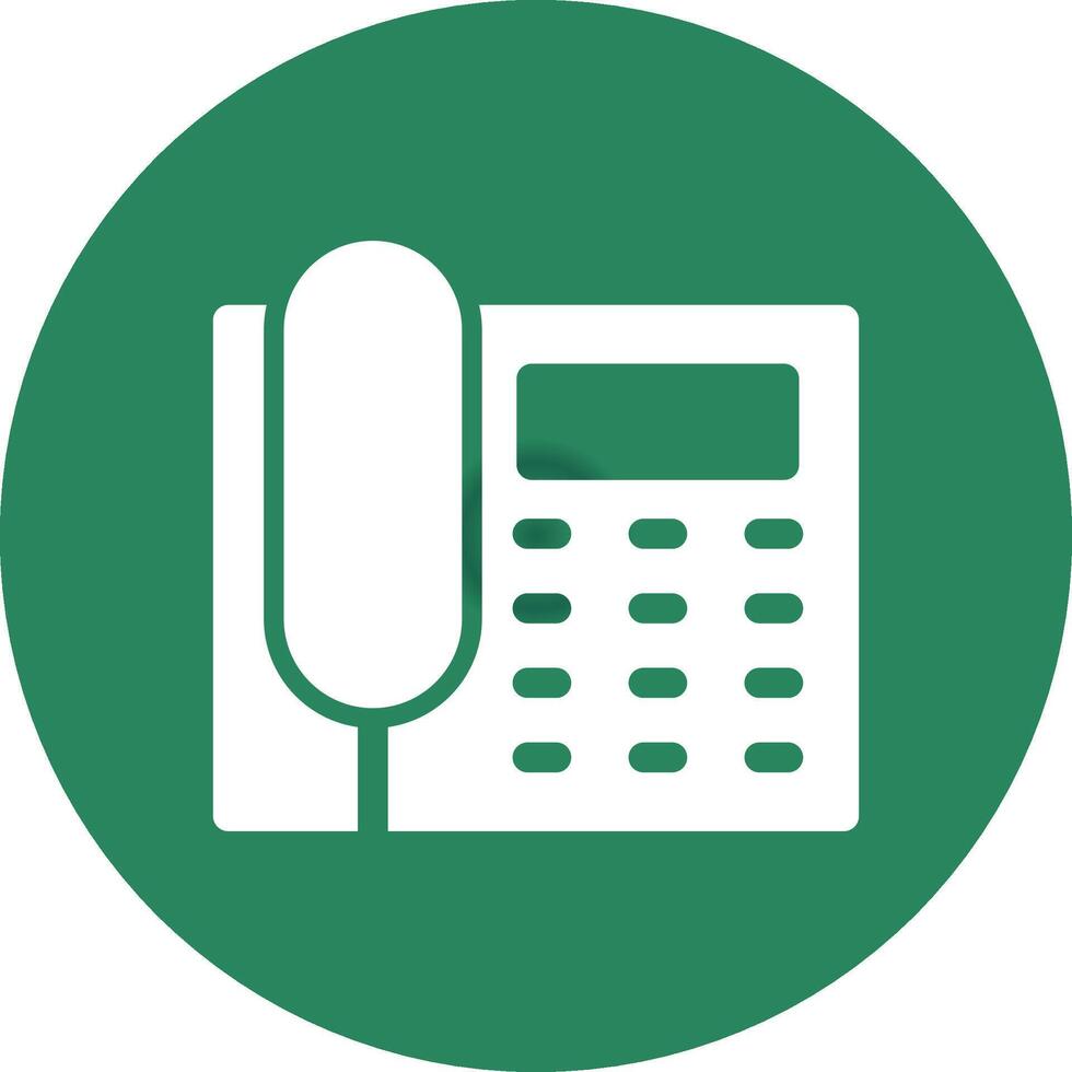 Telephone Creative Icon Design vector