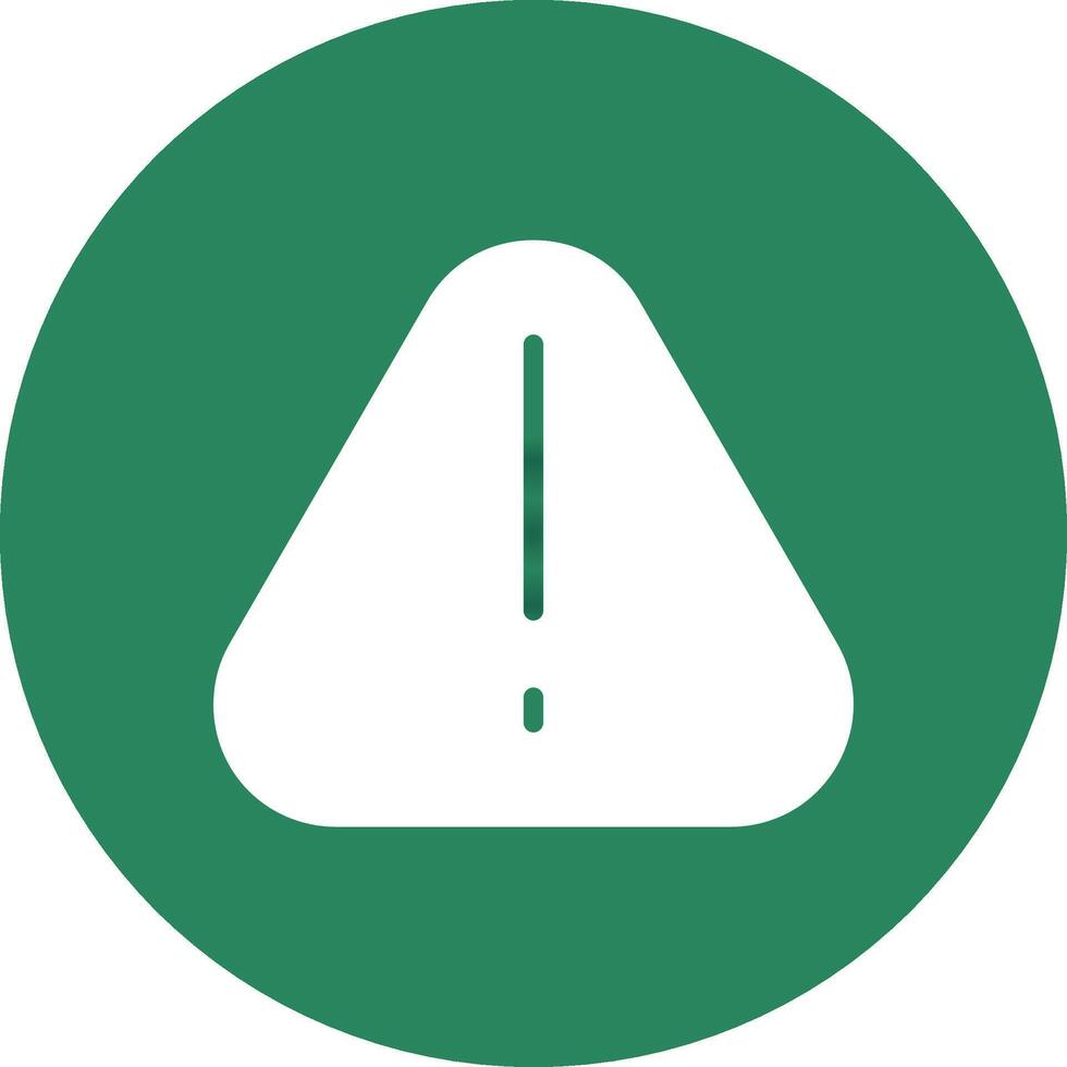 Warning Creative Icon Design vector