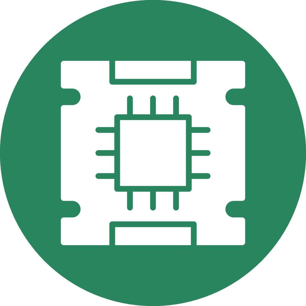 Processor Creative Icon Design vector