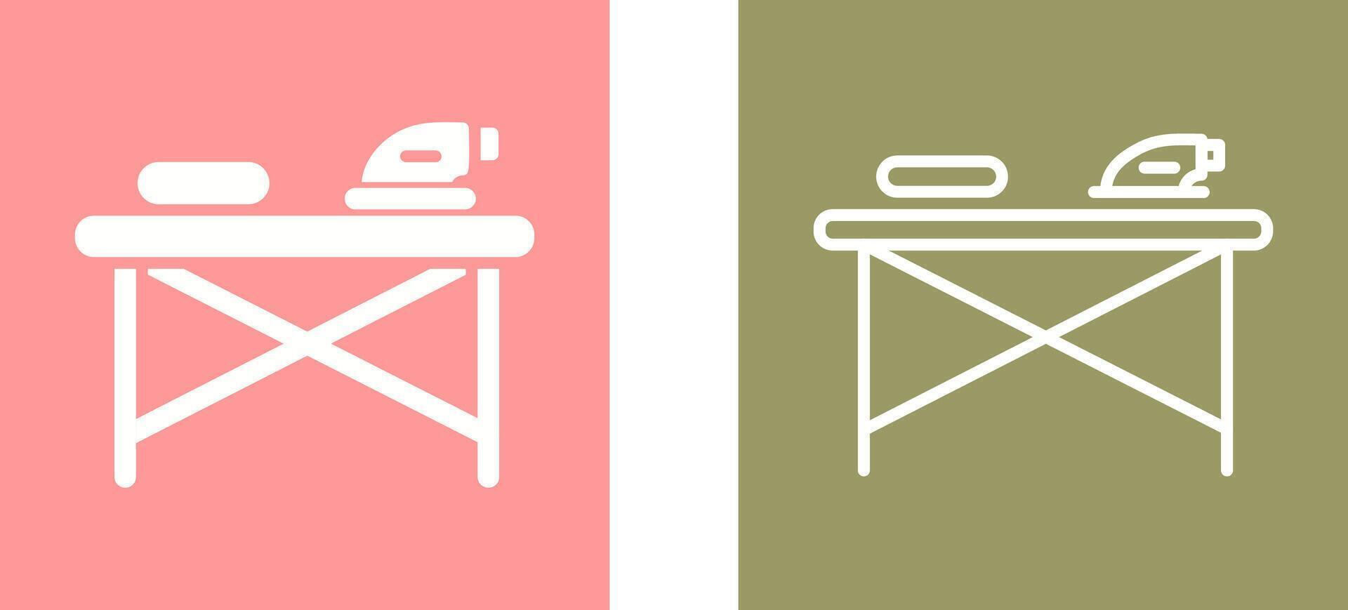 Iron Stand Vector Icon