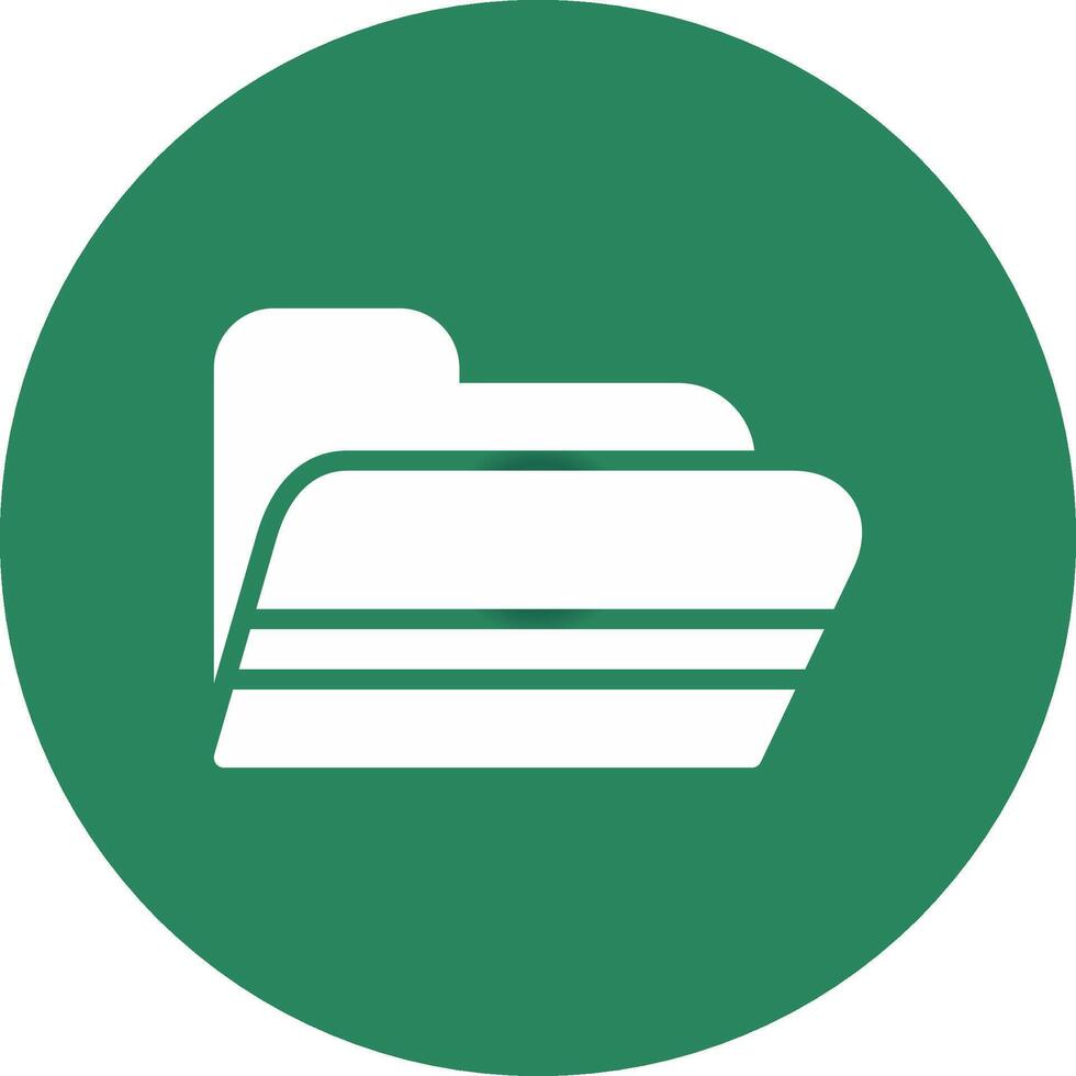 Folder Creative Icon Design vector