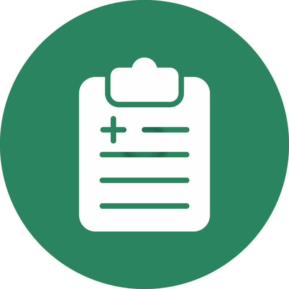 Diagnosis Creative Icon Design vector