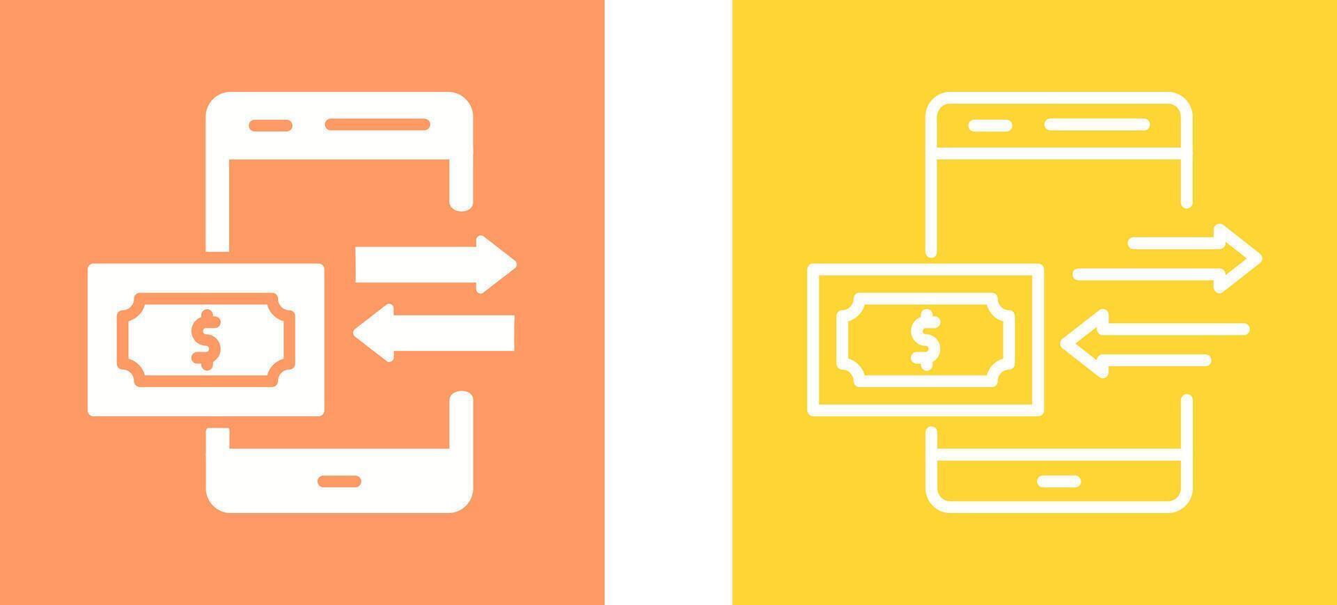 Money Transfer Vector Icon