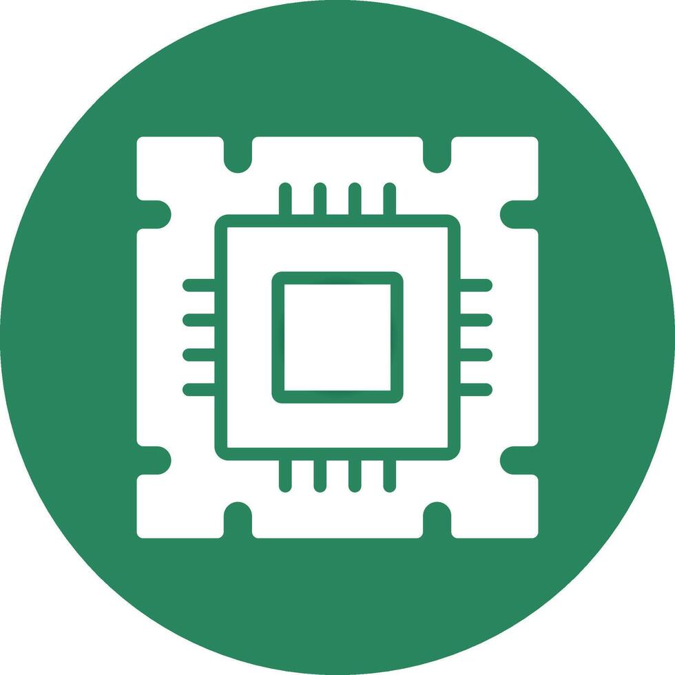 Processor Creative Icon Design vector