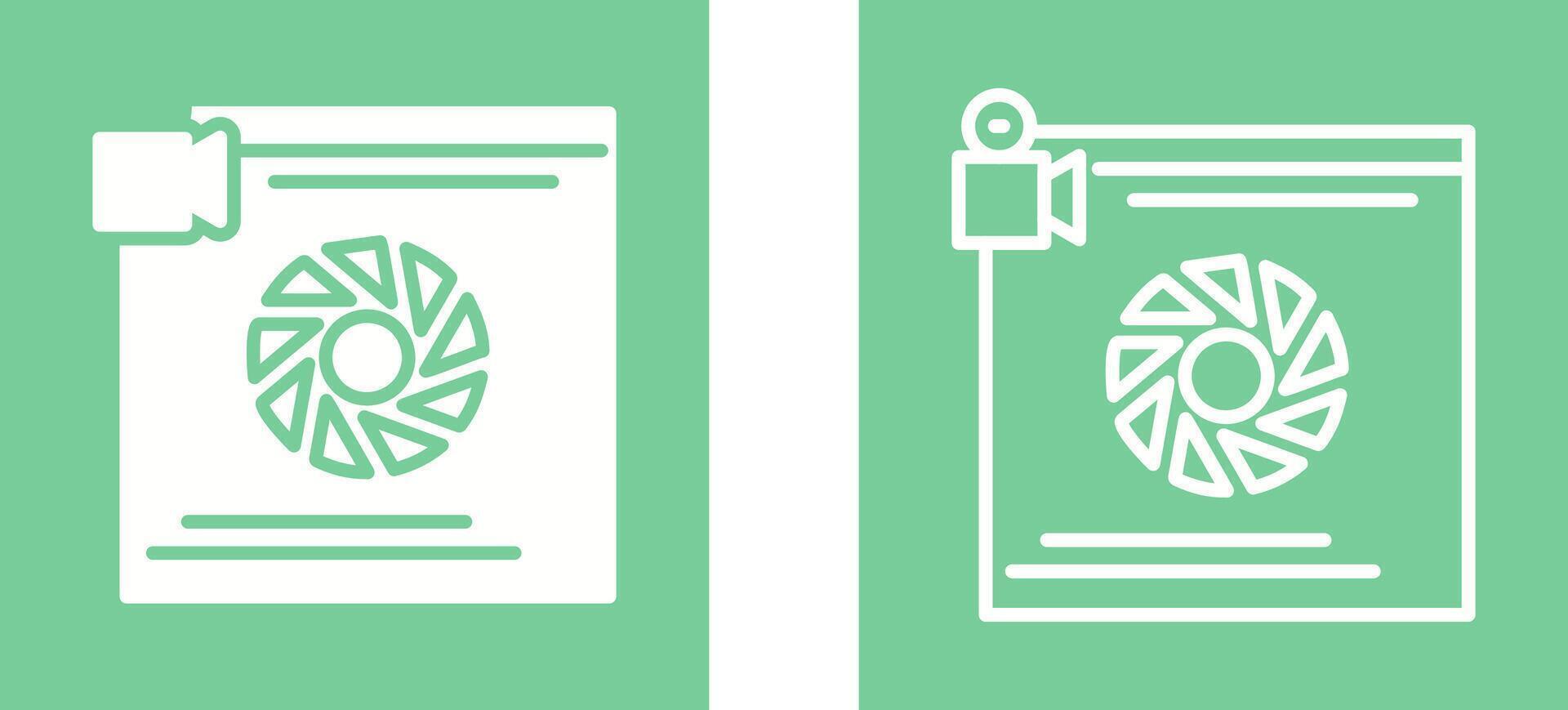 Camera Lens Vector Icon
