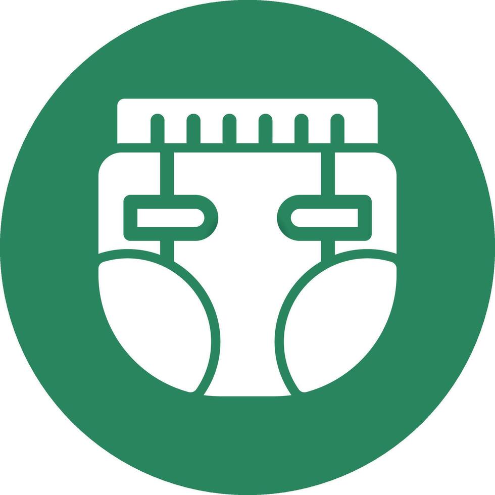 Diaper Creative Icon Design vector