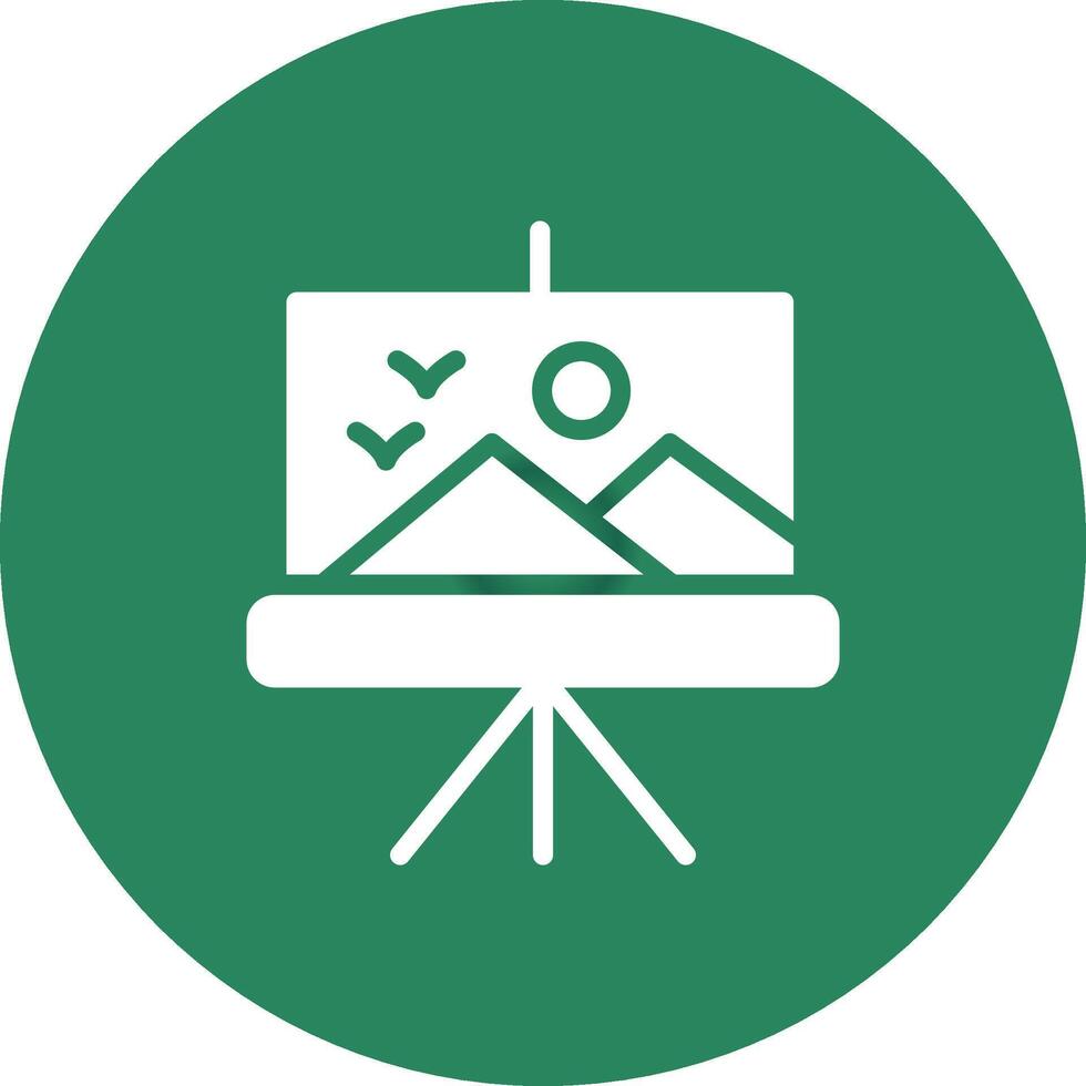 Canvas Creative Icon Design vector