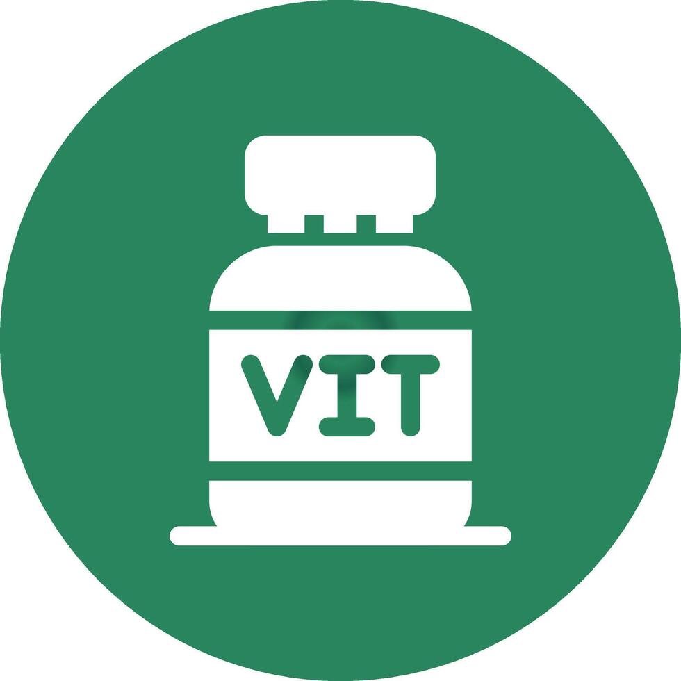 Vitamins Creative Icon Design vector