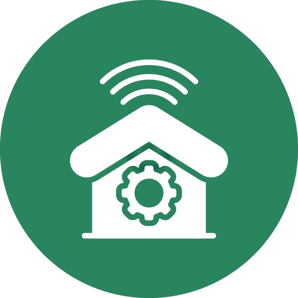 Home Automation Creative Icon Design vector