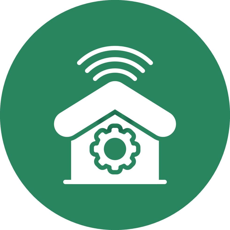 Home Automation Creative Icon Design vector