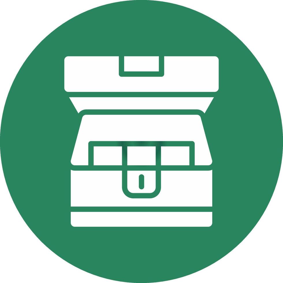 Chest Creative Icon Design vector