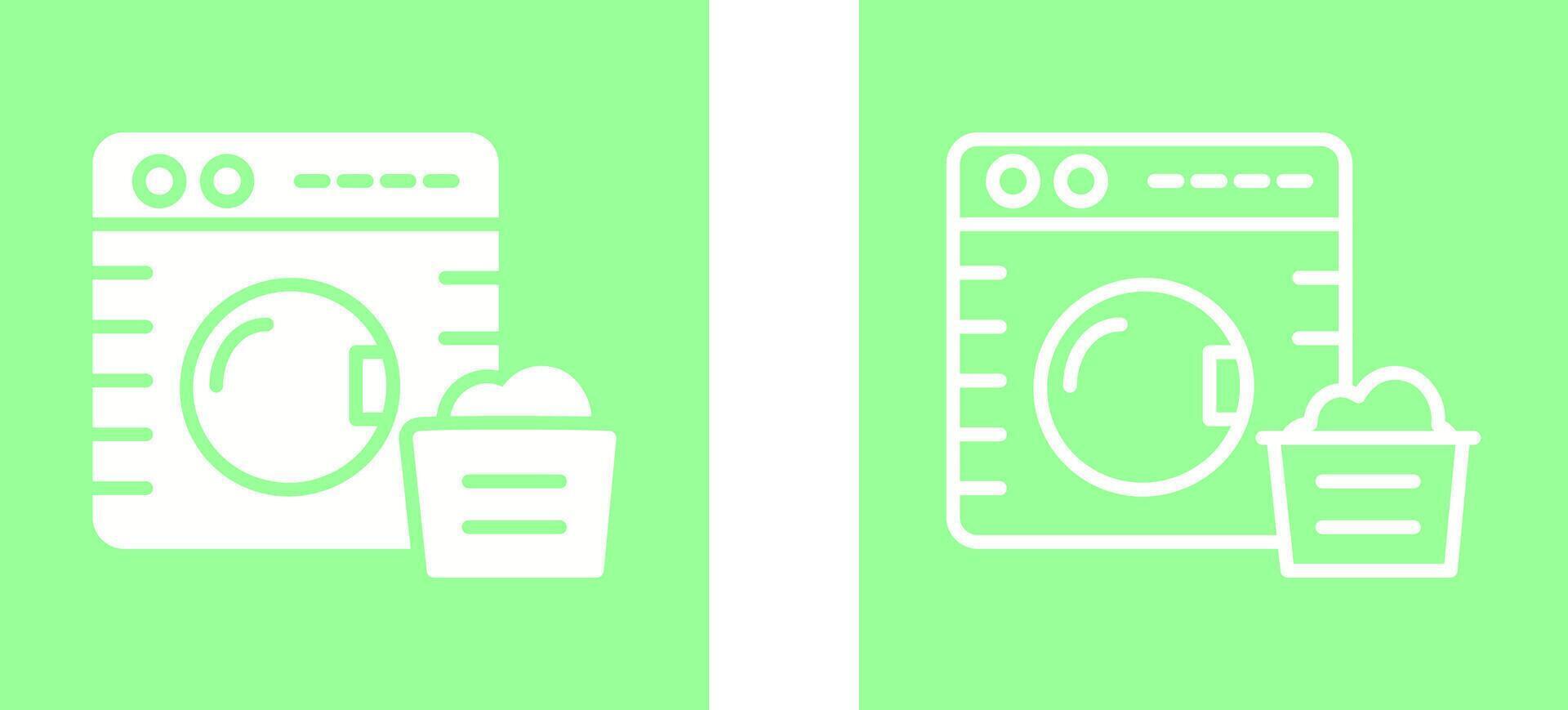 Washing Machine Vector Icon