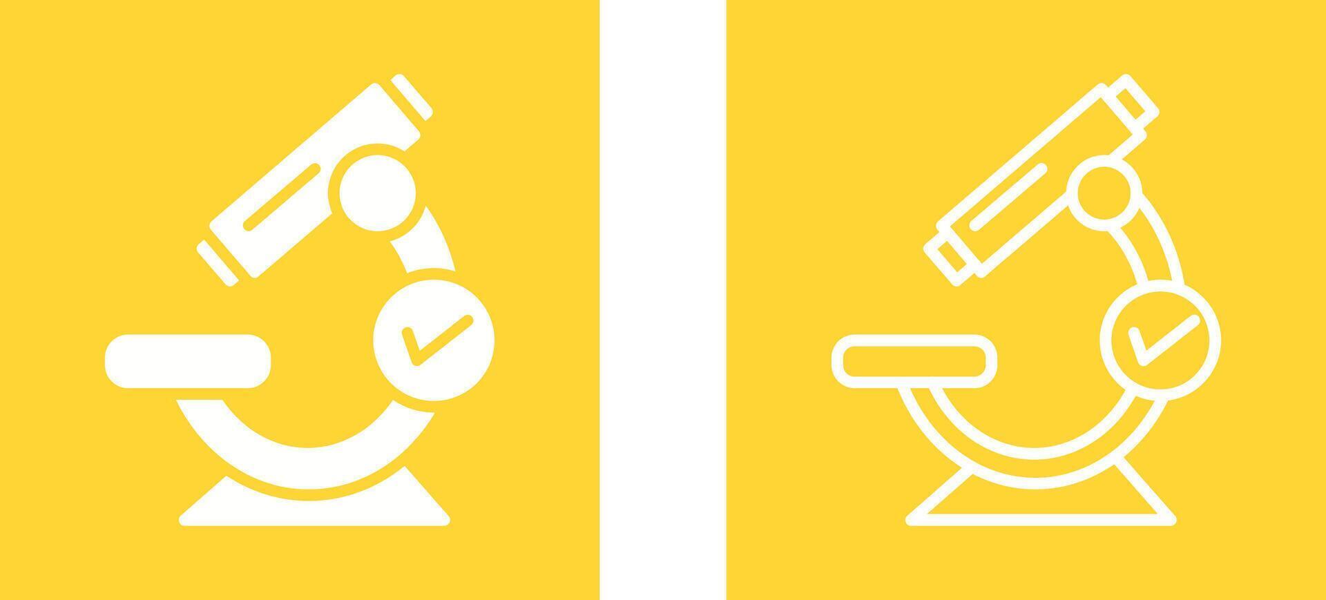 Microscope Vector Icon