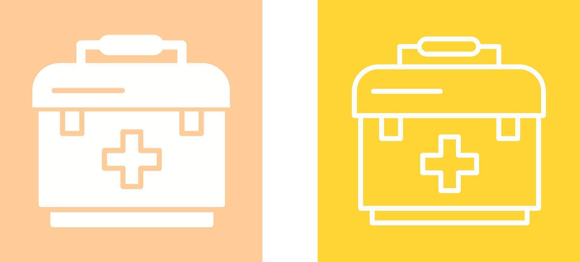 First Aid Bag Vector Icon