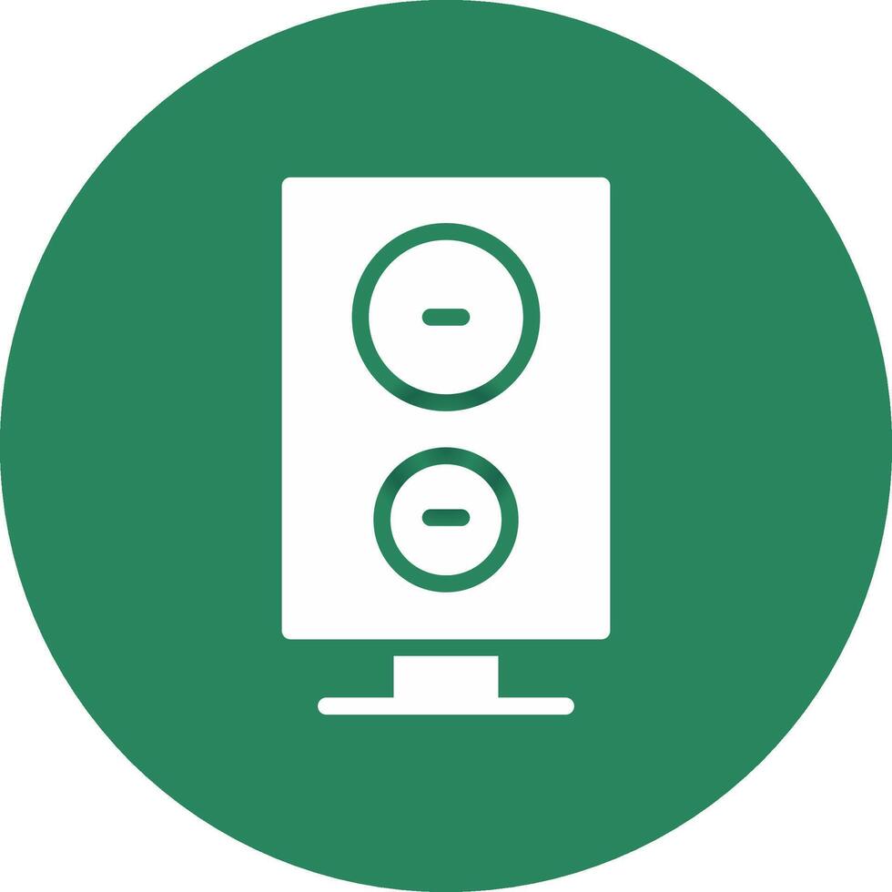 Speaker Creative Icon Design vector
