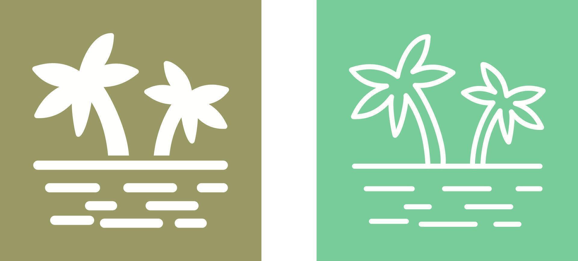 Island Vector Icon